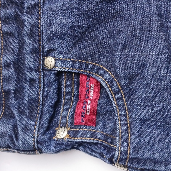 RARE Vintage 90s Phat Farm Denim Jumpsuit‎ One Piece Coveralls 4 KIDS - Picture 7 of 9